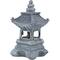 13" Solar Powered LED Pagoda Outdoor Garden Statue